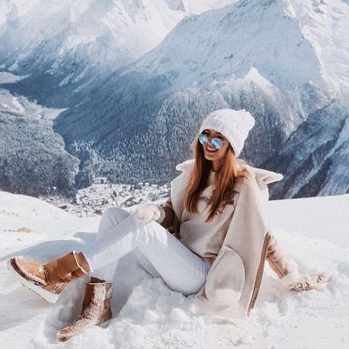 عکس پروفایل برفی دخترانه