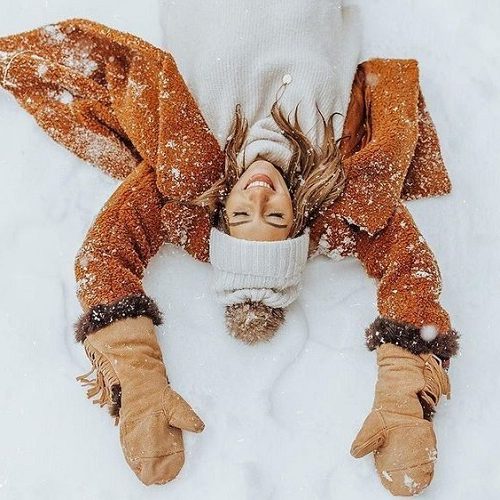 عکس پروفایل برفی دخترانه