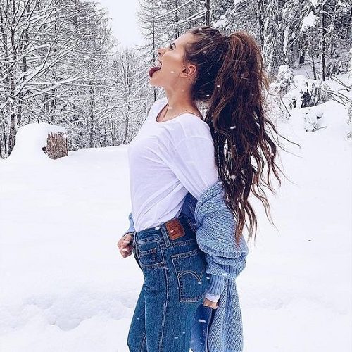 عکس پروفایل برفی دخترانه