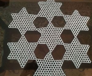 آموزش تراشه بافی مدل ستاره + آموزش مرحله به مرحله به همراه تصاویر آموزش تراشه بافی مدل ستاره + آموزش مرحله به مرحله به همراه تصاویر