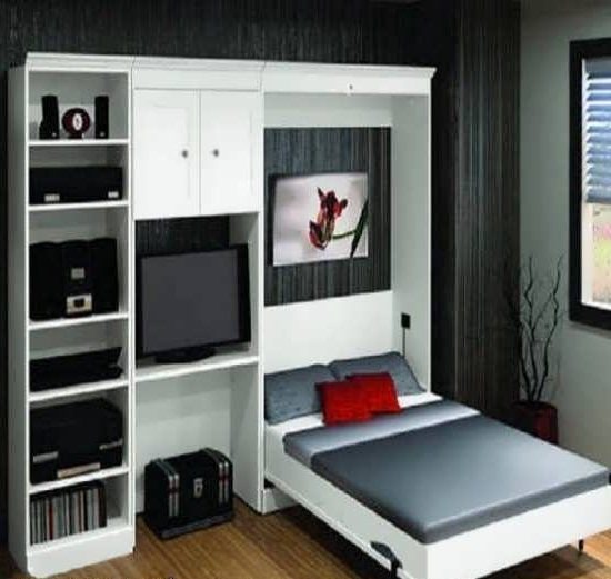 مدل تخت خواب تاشو دیواری