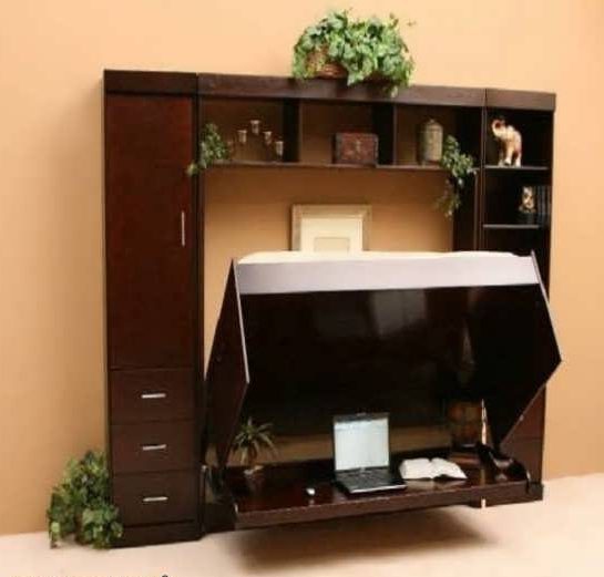 مدل تخت خواب تاشو دیواری