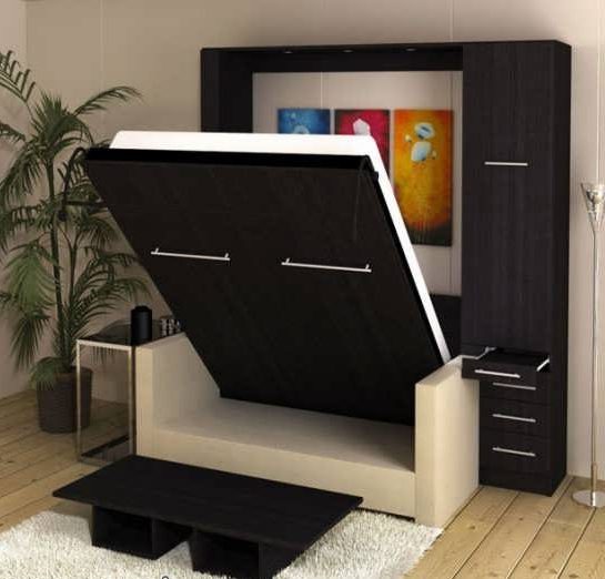 مدل تخت خواب تاشو دیواری