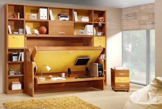 مدل تخت خواب تاشو دیواری