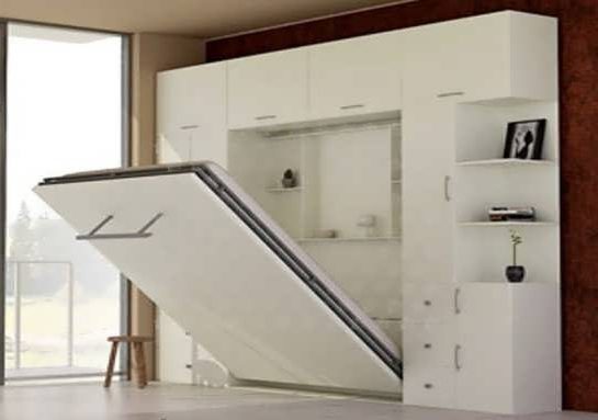 مدل تخت خواب تاشو دیواری