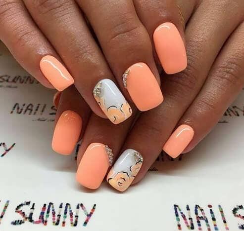 طراحی ناخن زیبا پوست تیره