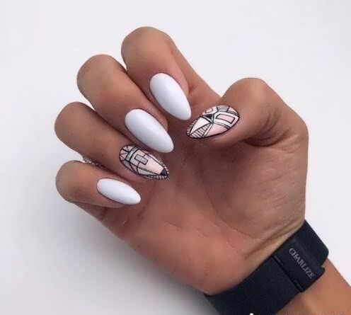 طراحی ناخن زیبا پوست تیره