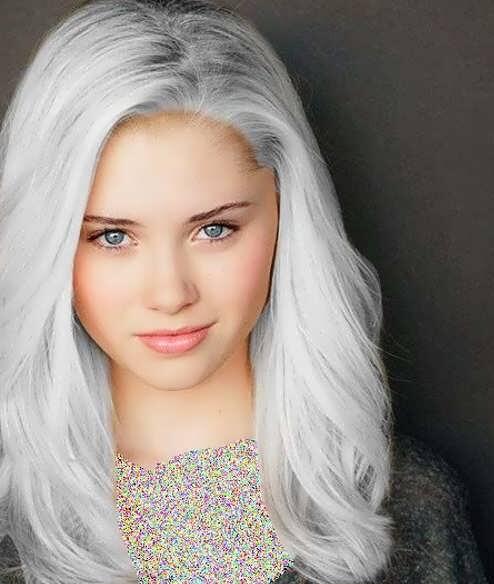 رنگ موی یخی 