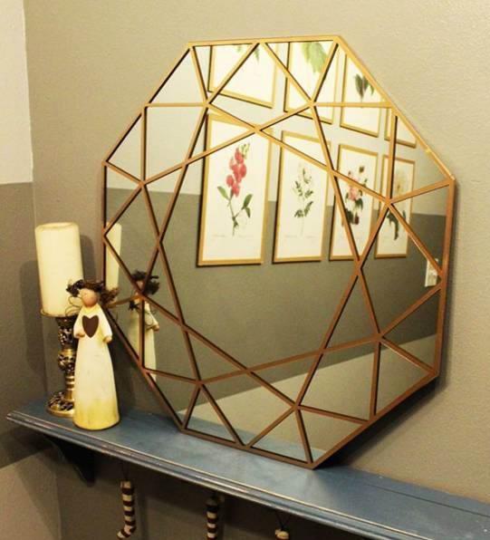 ساخت آینه دکوراتیو با روش های آسان و خلاقانه با آموزش ساخت