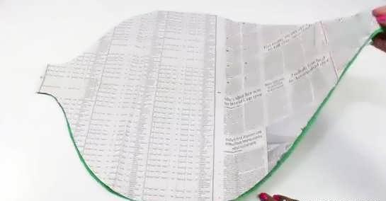 آموزش دوخت فرشینه برگ زیبا