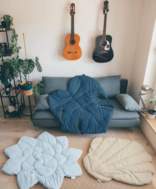 آموزش دوخت فرشینه برگ زیبا