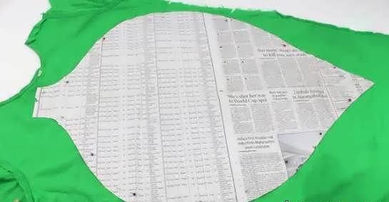 آموزش دوخت فرشینه برگ زیبا