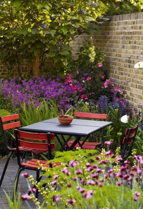 طرح باغ کوچک و زیبا برای طراحی فضای باغ ویژه مکان های کوچک