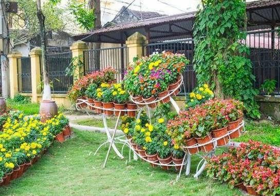 طرح باغ کوچک و زیبا برای طراحی فضای باغ ویژه مکان های کوچک