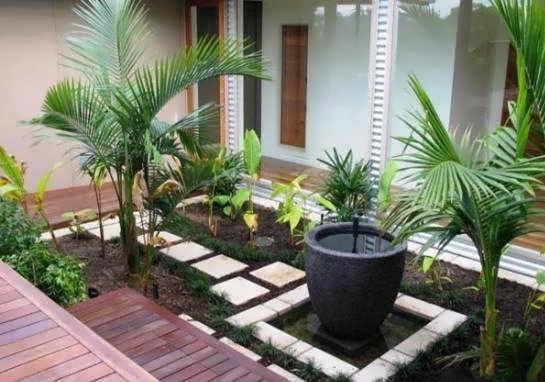 طرح باغ کوچک و زیبا برای طراحی فضای باغ ویژه مکان های کوچک