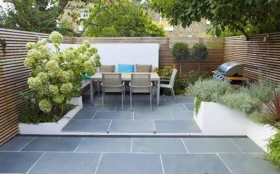 طرح باغ کوچک و زیبا برای طراحی فضای باغ ویژه مکان های کوچک