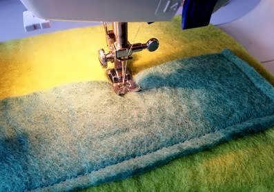 آموزش دوخت کیف نمدی 