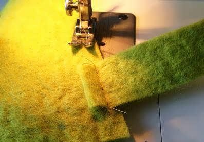 آموزش دوخت کیف نمدی 