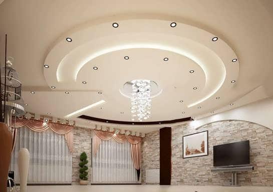 انواع طرح و مدل کناف پذیرایی برای سقف و دیوار