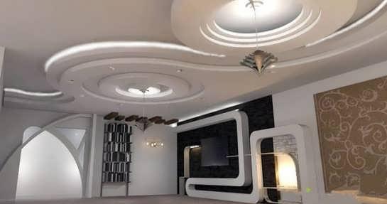 انواع طرح و مدل کناف پذیرایی برای سقف و دیوار