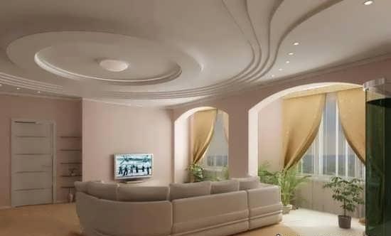 انواع طرح و مدل کناف پذیرایی برای سقف و دیوار