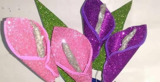 ساخت کیف با فوم اکلیلی 