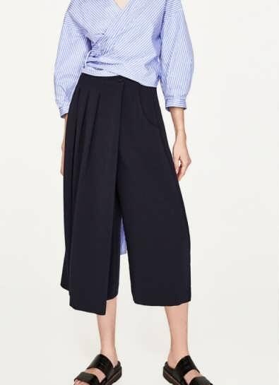 آموزش دوخت دامن شلواری ساده و زیبا در منزل