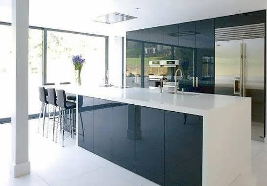 مدل کابینت لمی گلاس