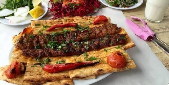 تزیین کباب کوبیده مجلسی