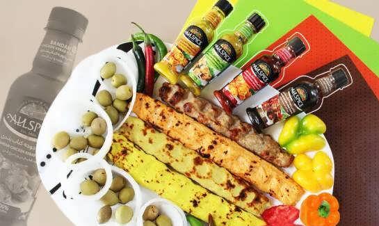 تزیین کباب کوبیده مجلسی