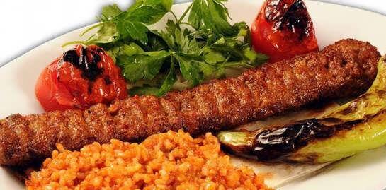 تزیین کباب کوبیده مجلسی