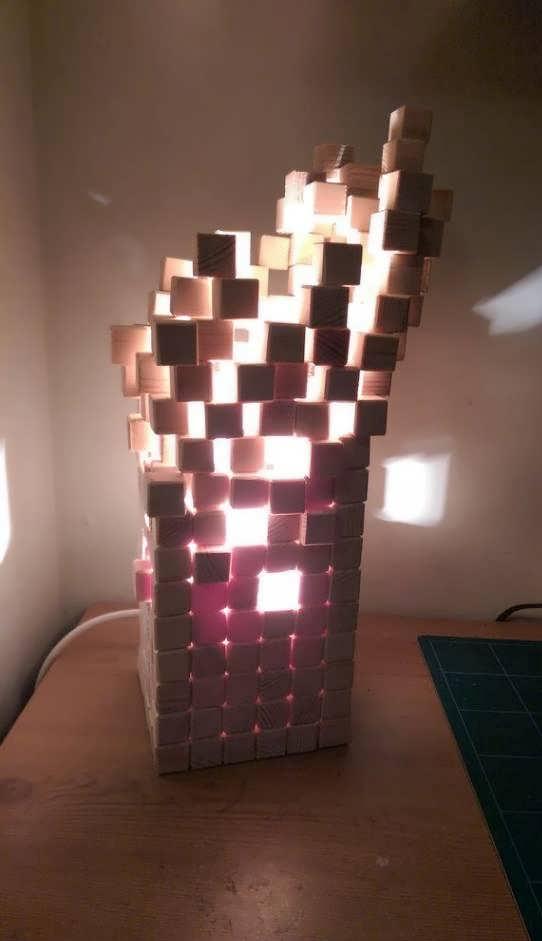 آباژور چوبی 