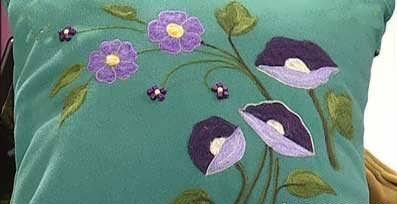 کچه دوزی روی لباس