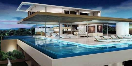 استخر رو باز