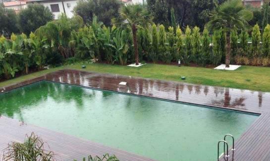 استخر رو باز