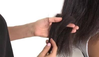 آموزش مراحل اکستنشن مو با رینگ