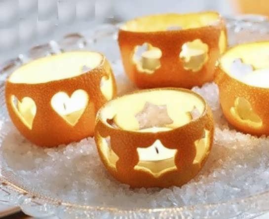 ساخت کاردستی با پوست میوه