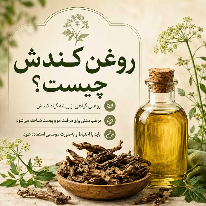 خواص روغن کندش برای مو و پوست؛ شواهد درباره رشد مو و کاهش ریزش؛ روش مصرف و عوارض احتمالی روغن کندش چیست؟