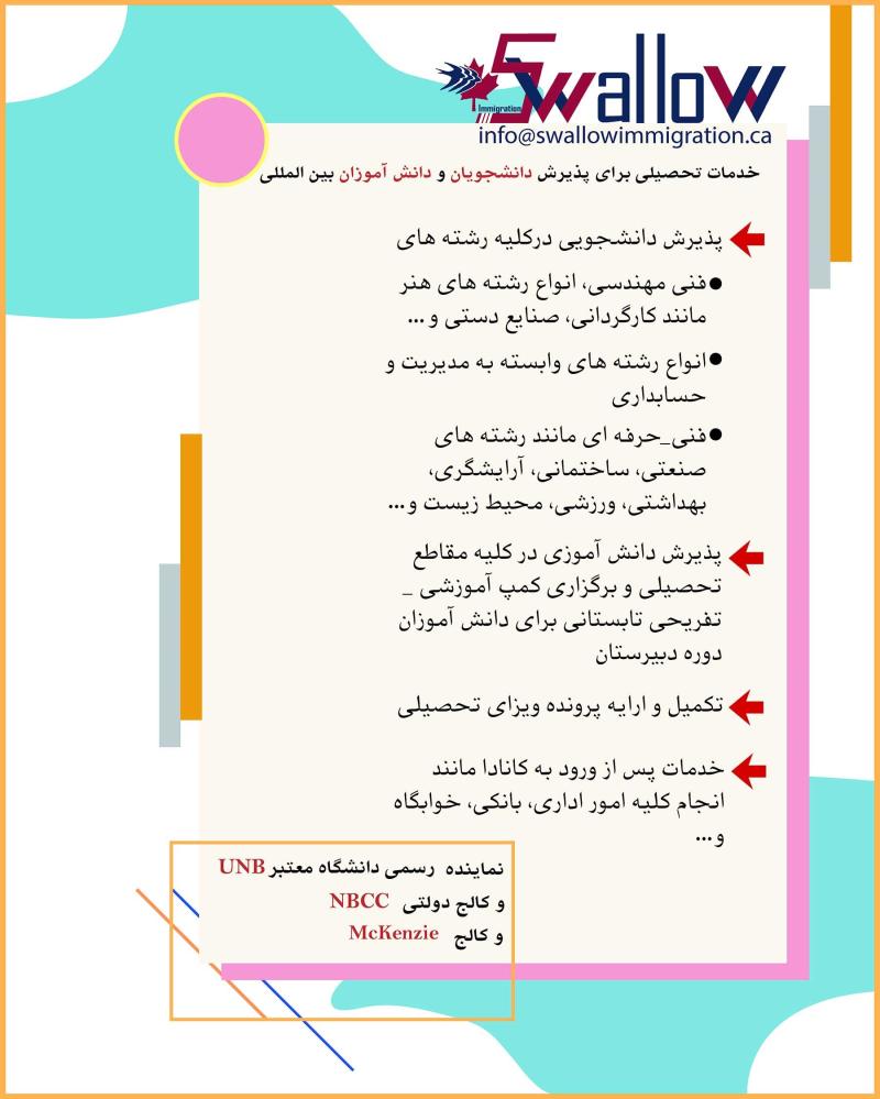 مشاوره مهاجرتی SWALLOW