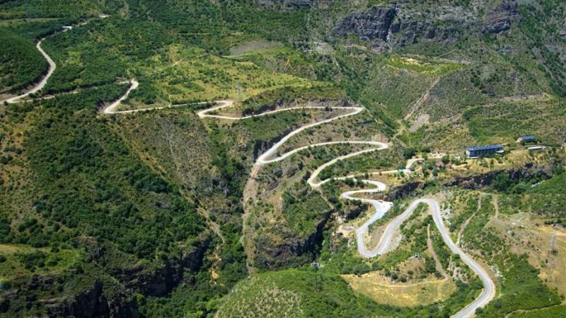 فاصله ارمنستان تا گرجستان زمینی