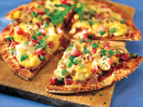 طرز تهیه پیتزا تخم مرغ با طعم ویژه و متفاوت