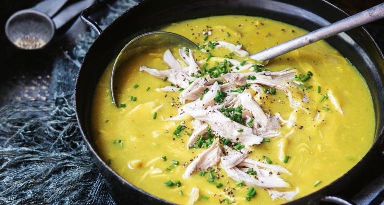 طرز تهیه سوپ لیمو بسیار خوشمزه و مقوی و آموزش پخت مرحله به مرحله