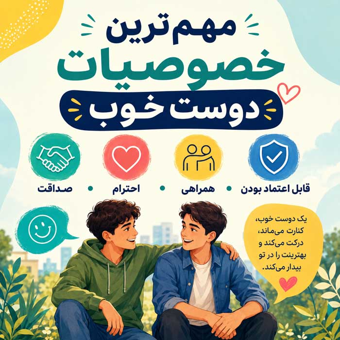 خصوصیات دوست خوب؛ نشانههای رفاقت سالم و دوطرفه؛ تفاوت دوست واقعی با رابطه یکطرفه مهمترین خصوصیات دوست خوب