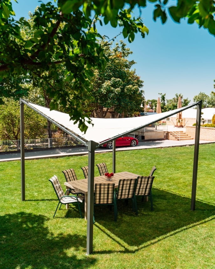 هرآنچه که در رابطه ‌با سایبان بادبانی نیاز دارید بدانید!