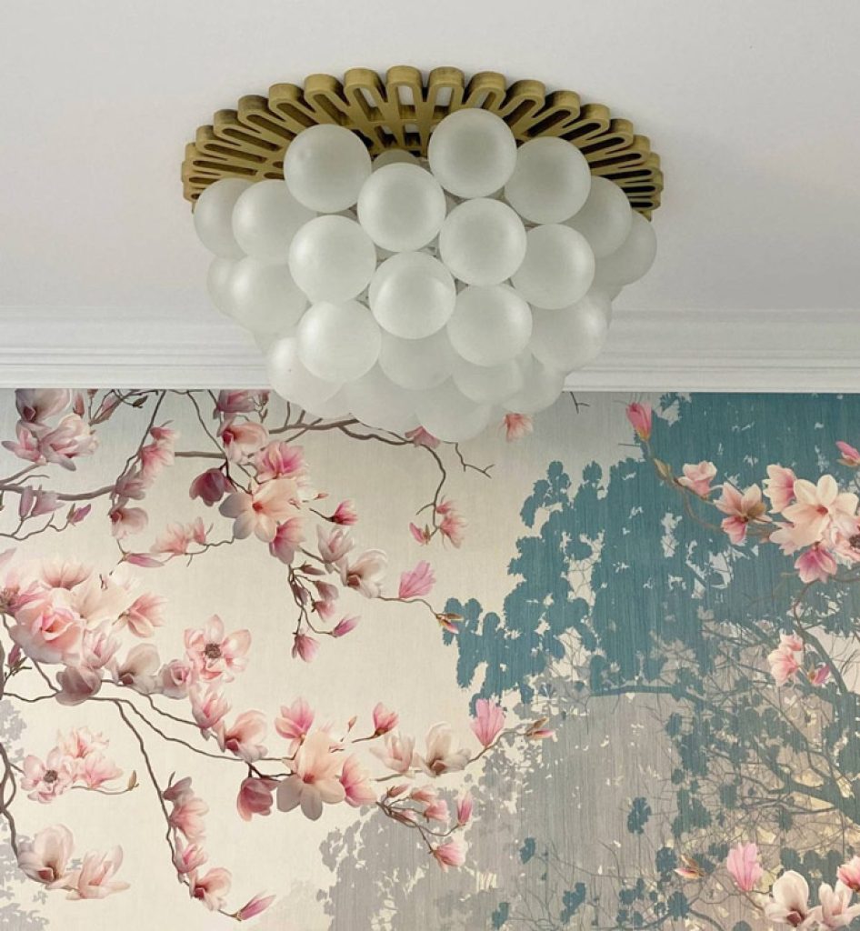 مدل لوستر حبابی شکل و تصاویر مدل های لوستر برای پذیرایی، نشیمن، آشپزخانه و خواب