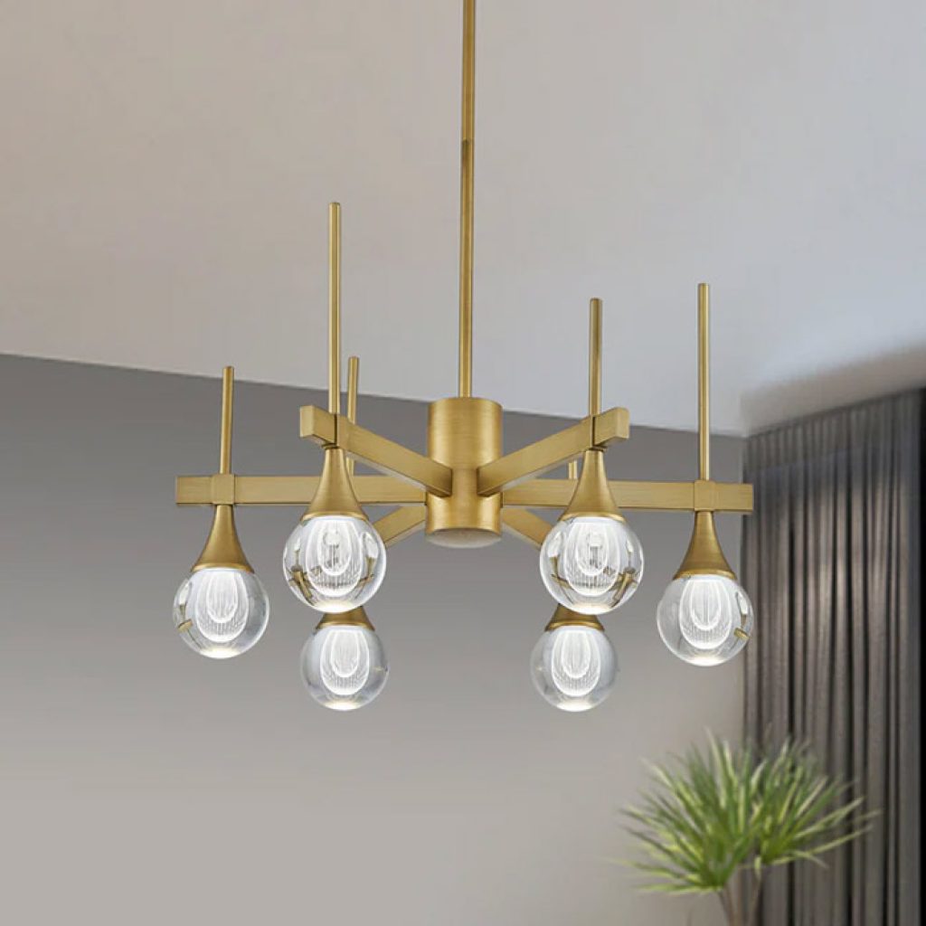 مدل لوستر حبابی شکل و تصاویر مدل های لوستر برای پذیرایی، نشیمن، آشپزخانه و خواب