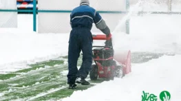 نکات مهم برای مراقبت از چمن مصنوعی در زمستان