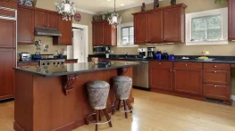 رنگ کابینت برای لوازم مشکی