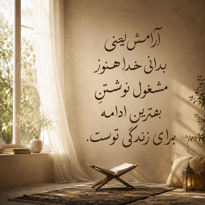 عکس نوشته خدایی برای استوری عکس نوشته خدایی برای استوری