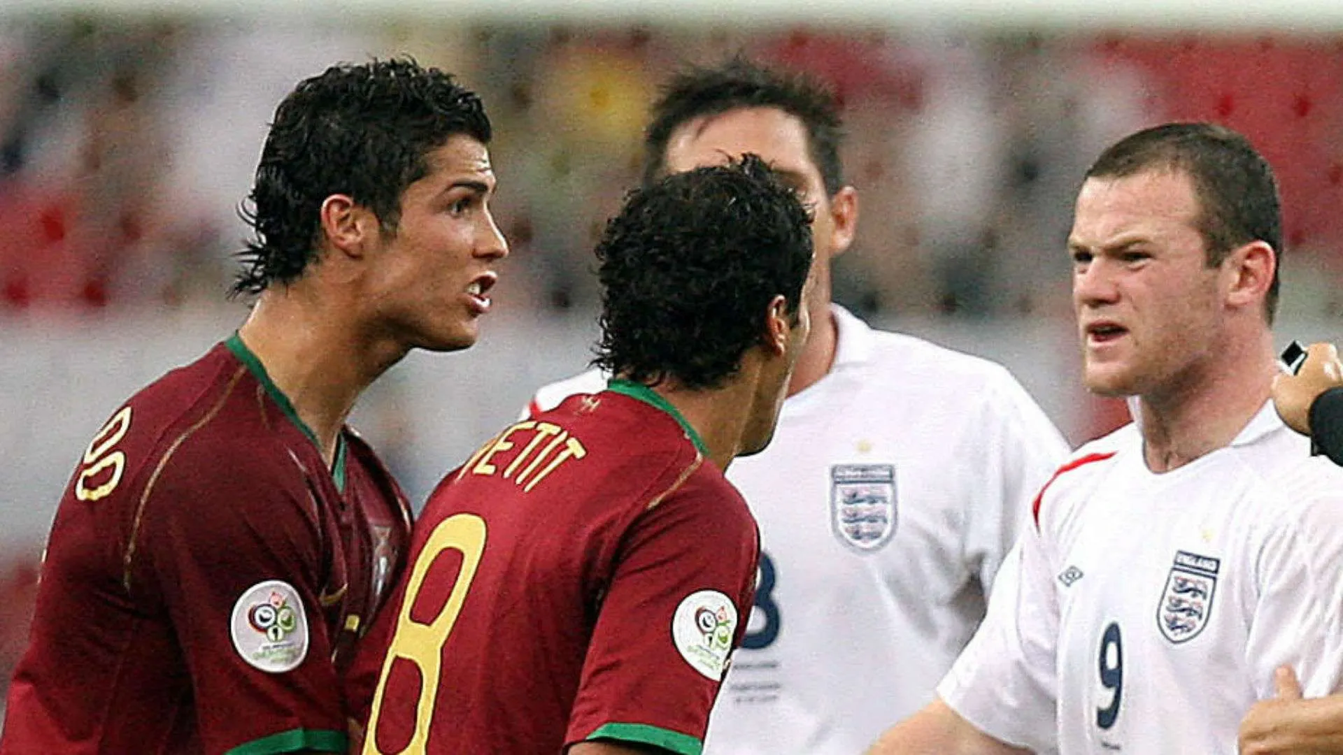 cristiano ronaldo pauleta rooney